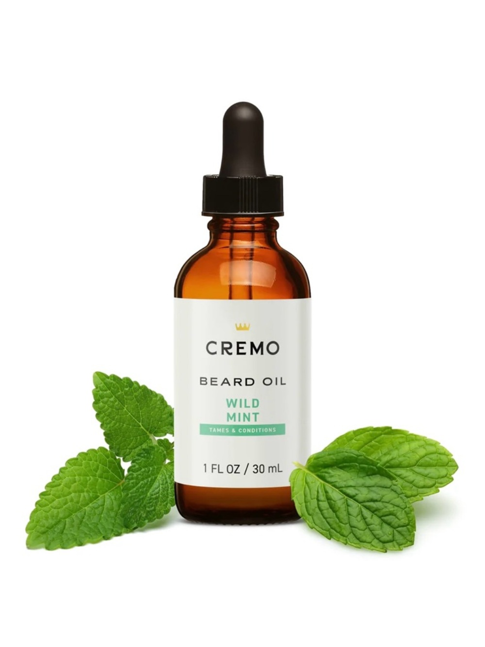 Cremo Wild Mint Beard Oil 1oz - Picture 2 of 3